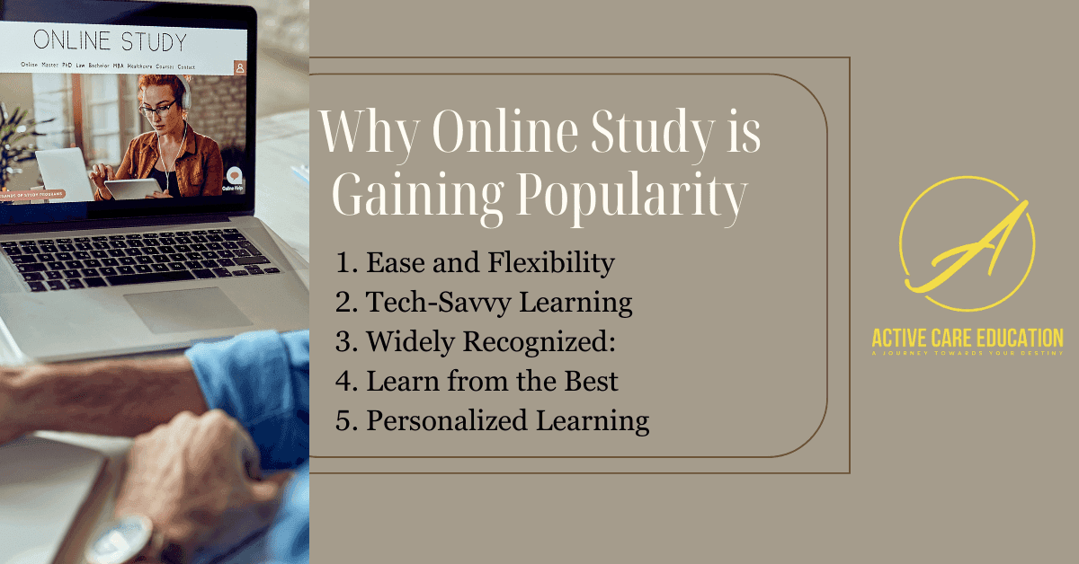 Benefits of studying online