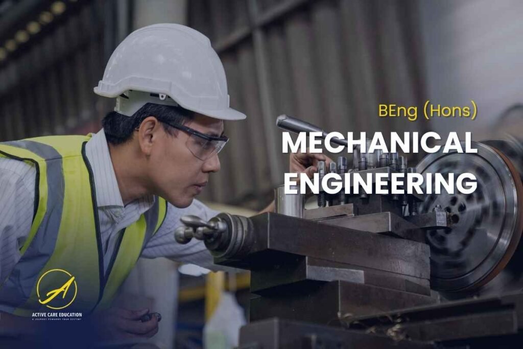 BEng (Hons) Mechanical Engineering with Foundation Year