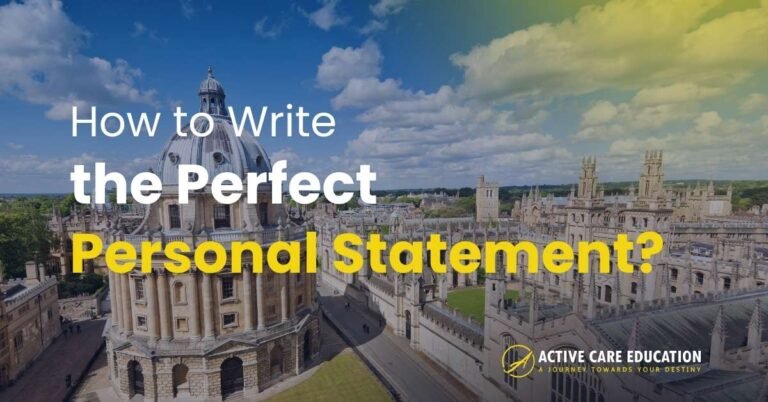 How to Write the Perfect Personal Statement for UK Universities