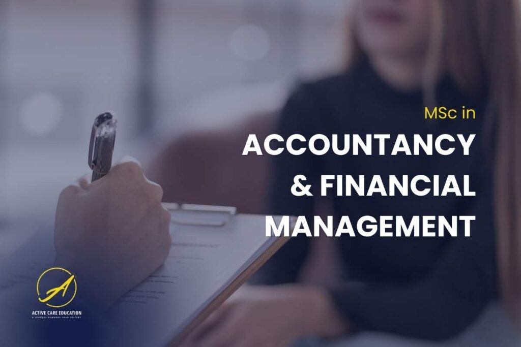 MSc Accountancy and Financial Management