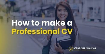 How to make a professional cv